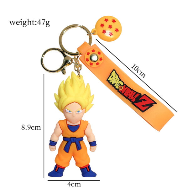 Dragon Ball Keychain Anime Figure Trunks, Son Goku, Piccolo, Majin Buu, Vegeta KC07062078