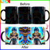Dragon Ball Seiya Goku Different Forms Color Changing Mug MG06062258