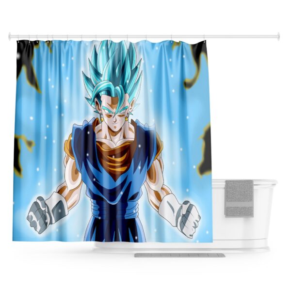 Dragon Ball Shower Curtain Vegeto Blue SC10062123