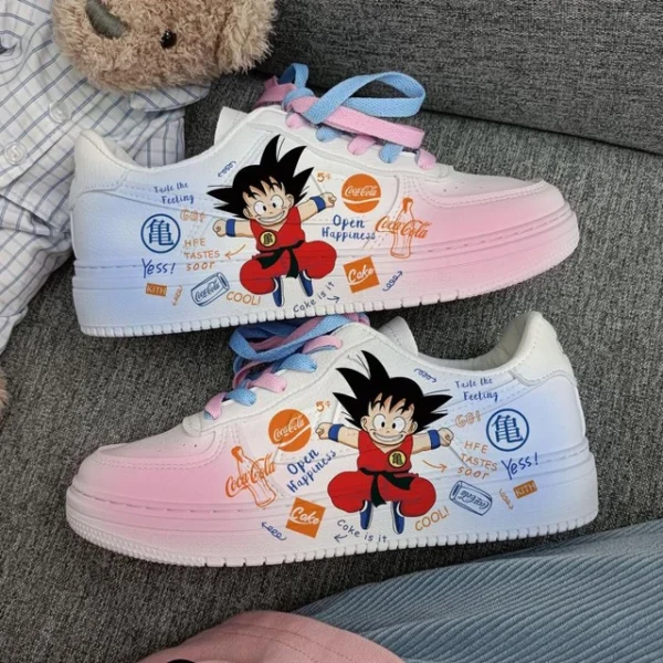 Dragon Ball Sneakers Anime Goku Sayajins Trend Boys Leisure SH07062025
