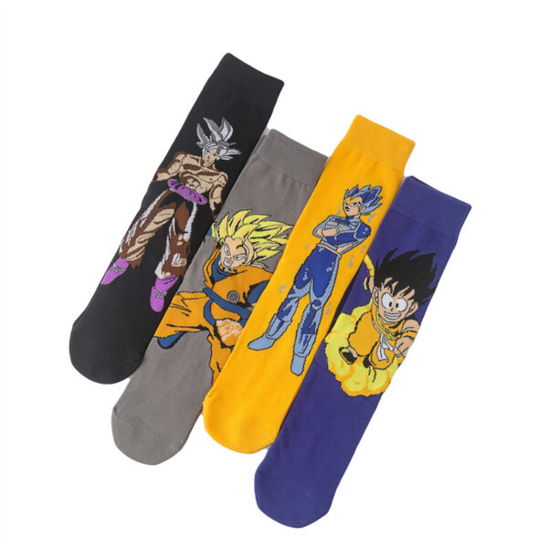 Dragon Ball Son Goku Hip Hop Print Socks SO06062077