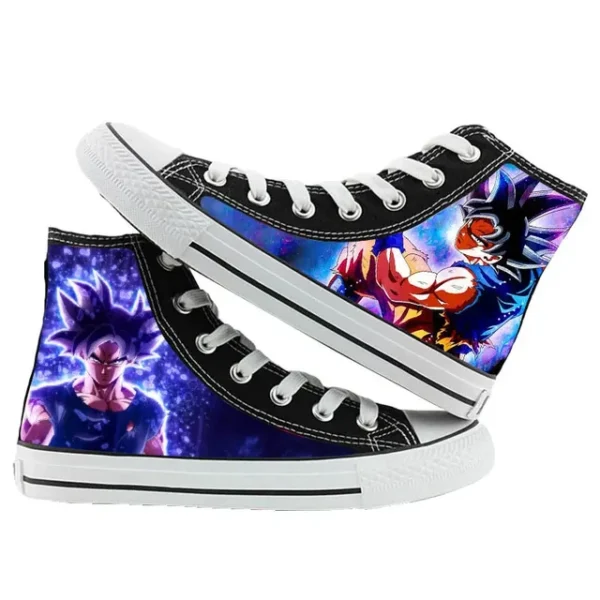 Dragon Ball Son Goku Men s Canvas Shoes Fashion Anime High SH07062016