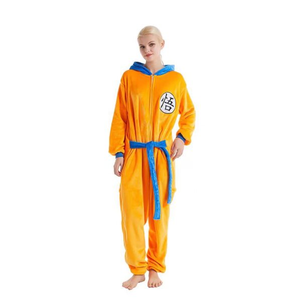 Dragon Ball Son Goku Night Robe Cosplay Costume (One Piece Pajamas) CO07062473