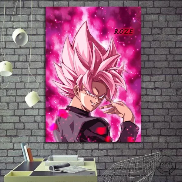 Dragon Ball Super Black Goku Animation Art Frameless WA07062090