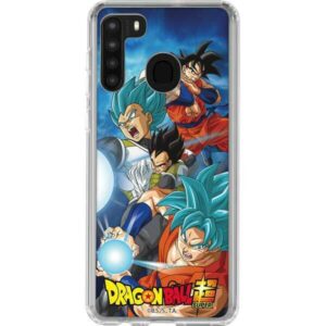 Dragon Ball Super Galaxy A21 Clear Case Goku Vegeta Super PC06062197