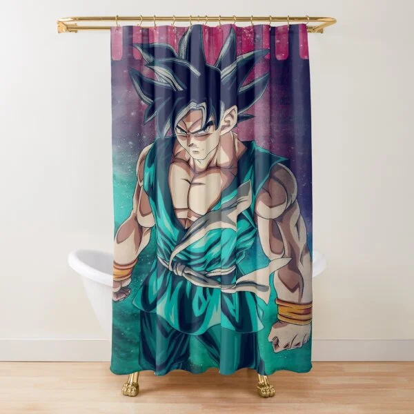 Dragon Ball Super Goku Ultra Instinct Final Form Shower Curtain SC10062066