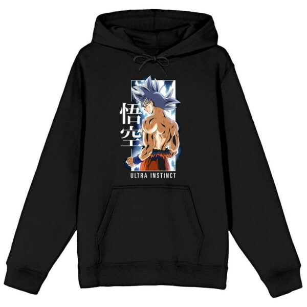 Dragon Ball Super Goku Ultra Instinct Men s Black Sweatshirt XL SW11062433