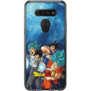 Dragon Ball Super LG K51 Q51 Clear Case Goku Vegeta Super PC06062196