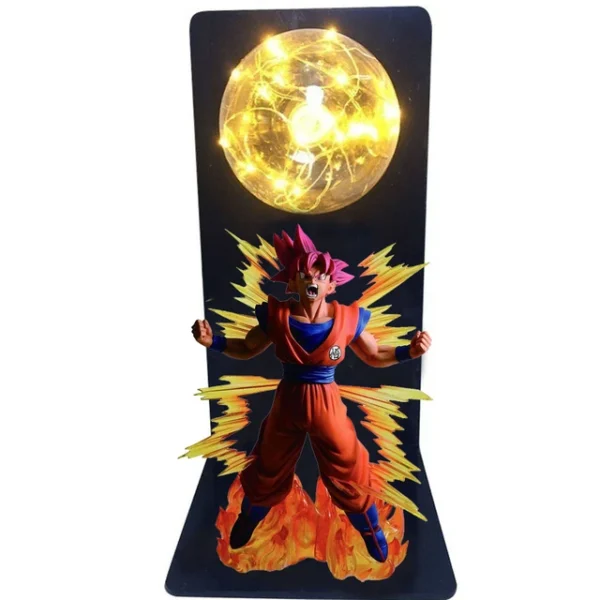 Dragon Ball Super Lamp Anime Figures Son Goku Spirit Bomb LA10062061