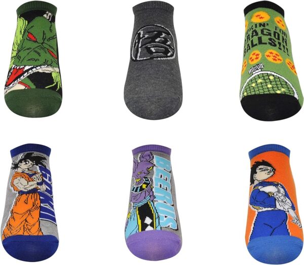 Dragon Ball Super Socks Gifts 6 Pair Set SO06062059