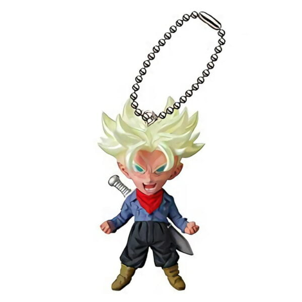 Dragon Ball Super UDM Burst 22 Super Saiyan Future Trunks Figure Keychain KC07062076