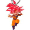 Dragon Ball Super Ultimate Deformed Mascot UDM Burst 27 Mini Figure Mascot Keychain Super Saiyan God Son Goku KC07062276