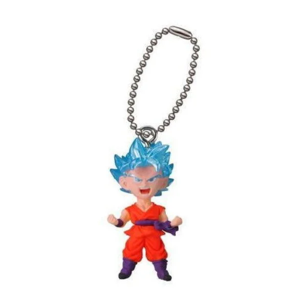 Dragon Ball Super Ultimate Deformed Mascot UDM The Best 16 Mini Figure Mascot Keychain Super Saiyan God Super Saiyan (SSGSS) Son Goku KC07062433