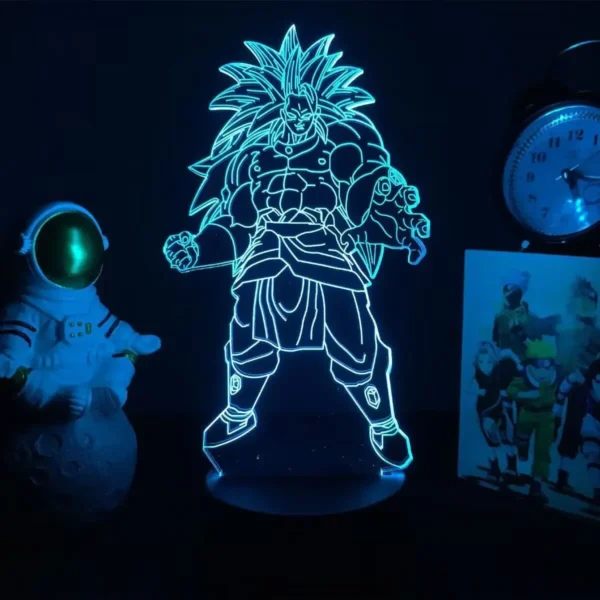 Dragon Ball Super Ultra Instinct Goku Anime Figure Vegeta 3D Lamp LED Figurine Model Statue Saiyan DBZ Goku Toy Collection LA10062130