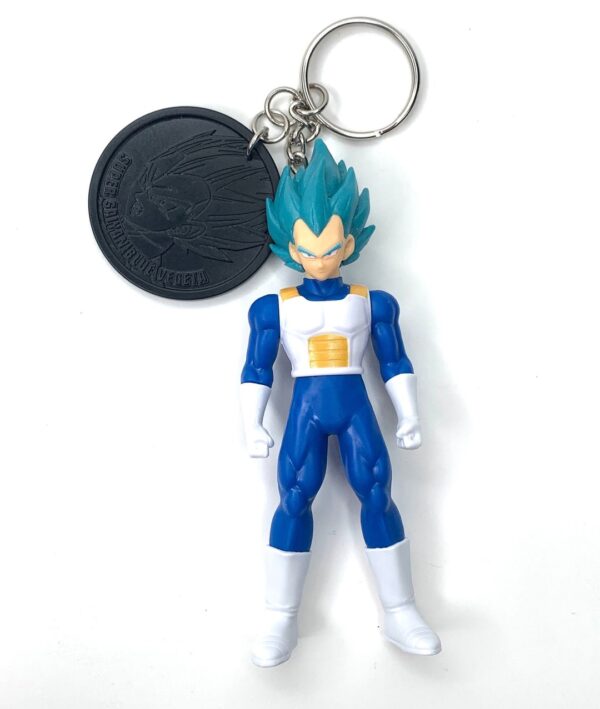 Dragon Ball Super Vegeta Super Saiyan Blue Action Figure Keychain KC07062330