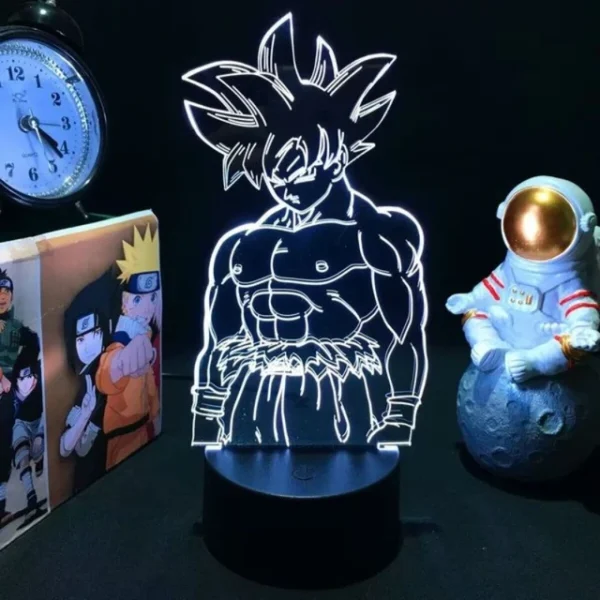 Dragon Ball Table Lamp Monkey King Goku Figure 3d LED Night LA10062202