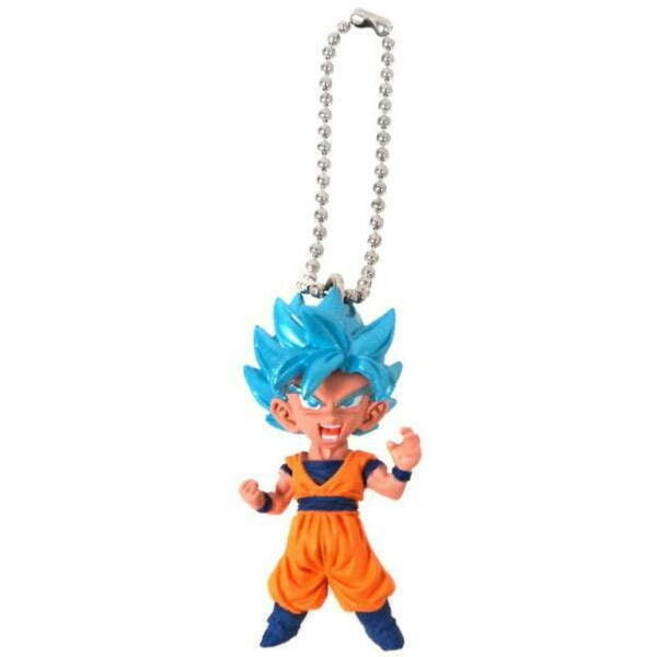 Dragon Ball UDM Burst 29 Super Saiyan God Super Saiyan Goku Keychain Clip On KC07062459