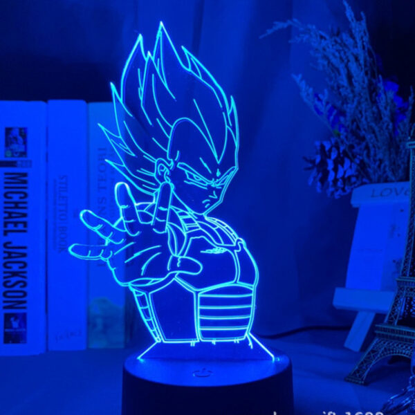 Dragon Ball Vegeta 3D LED Night Light Model Toys Super LA10062243