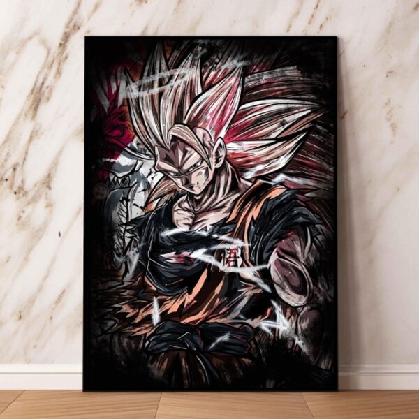 Dragon Ball Wall Painting Kakarotto Canvas Super Saiyan WA07062260
