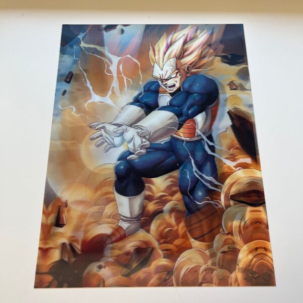 Dragon Ball Z 3D Holographic Poster Vegeta s Final Flash WA07062316