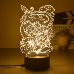 Dragon Ball Z 3D LED Night Light Anime Super Saiyan Son Goku LA10062247