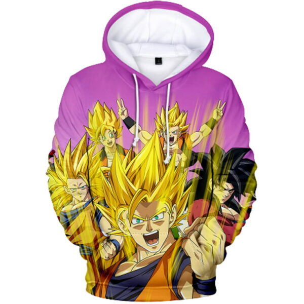Dragon Ball Z 3D Sweatshirt Men Women Goku Print Sweatshirt SW11062032