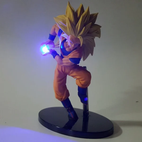 Dragon Ball Z Action Figures Son Goku Kamehameha Led Light LA10062177