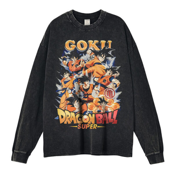 Dragon Ball Z Anime Goku vs Majin Buu Men s Black Pullover Hoodie SW11062289