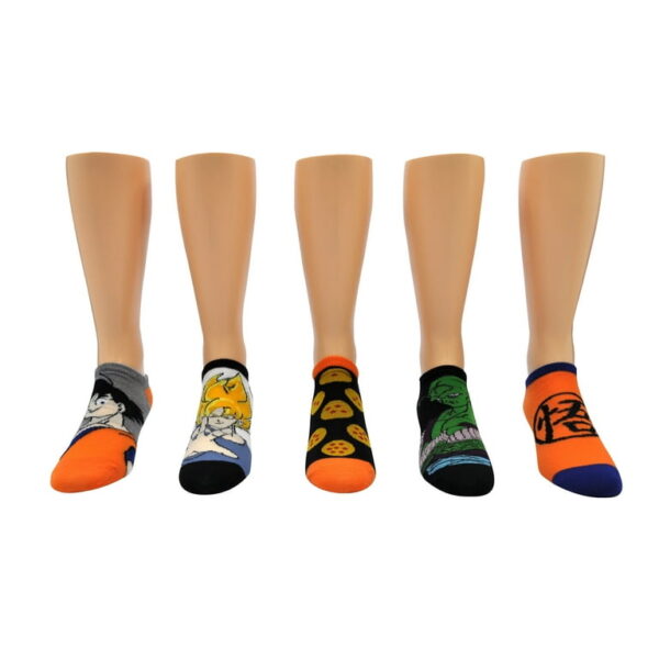 Dragon Ball Z Essentials Lowcut Socks 5 Pack SO06062116