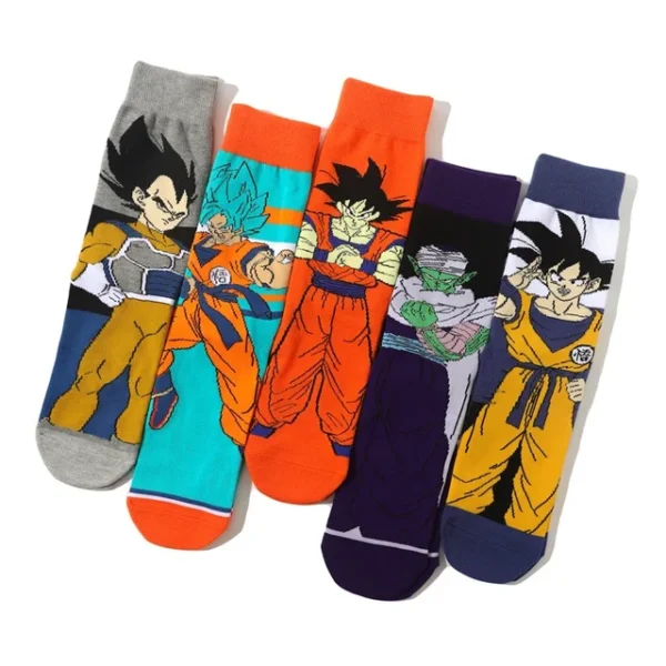 Dragon Ball Z Funny Anime Goku & Vegeta Socks SO06062039