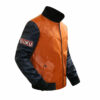 Dragon Ball Z Goku 59 Men s Orange Leather Jacket JT06062031