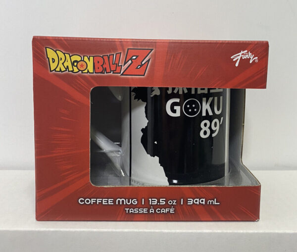 Dragon Ball Z Goku 89 Black & White Large Coffee Mug (13.5 oz) MG06062275