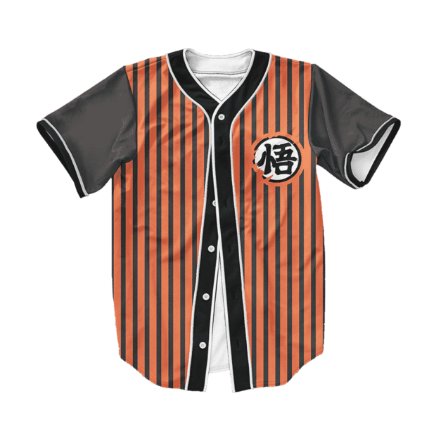 Dragon Ball Z Goku Kanji Wisdom Baseball Jersey JY06062060