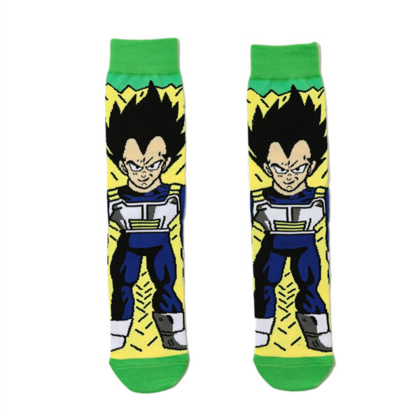 Dragon Ball Z Goku & Vegeta Cartoon Cotton Tube Socks SO06062068