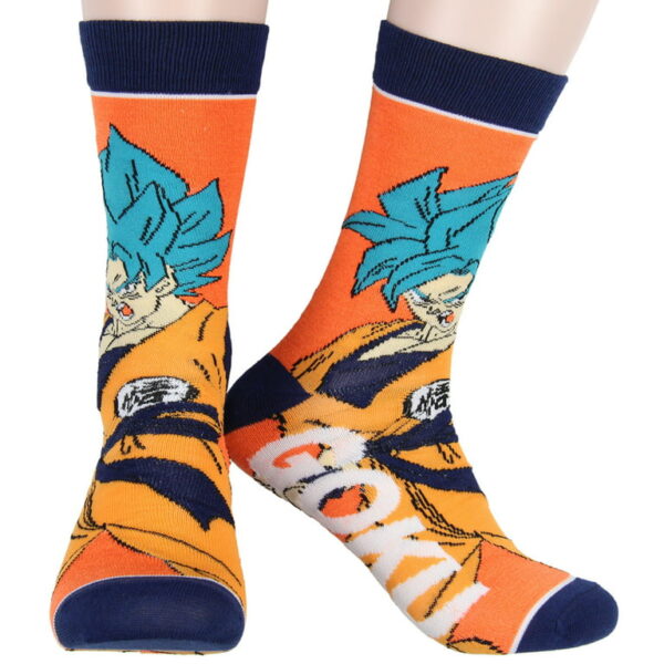 Dragon Ball Z Goku & Vegeta Character Socks 5 Pack SO06062029