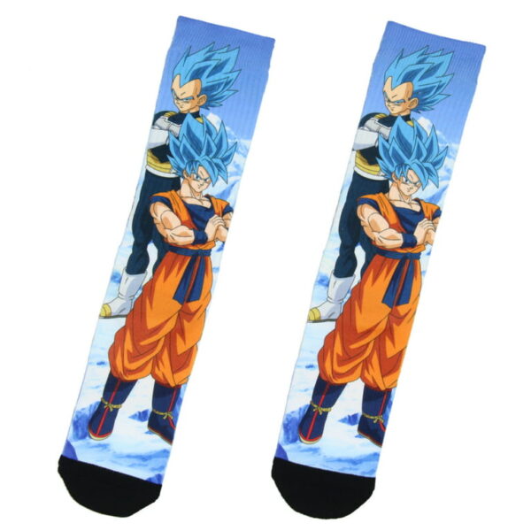 Dragon Ball Z Goku & Vegeta Super Saiyan Crew Socks SO06062051