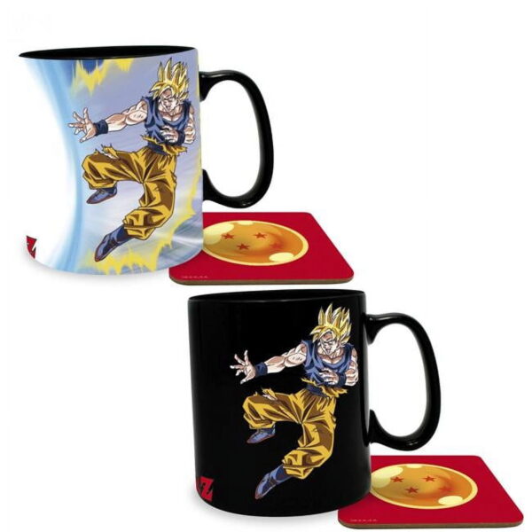 Dragon Ball Z Goku vs Buu 16oz Heat Change Coffee Mug MG06062246