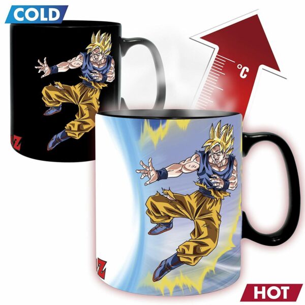 Dragon Ball Z Goku vs Buu Heat Changing Magic Mug MG06062147