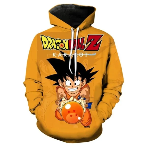 Dragon Ball Z Jacket Anime Goku Vegeta Trend Boys Leisure Sweatshirt SW11062472