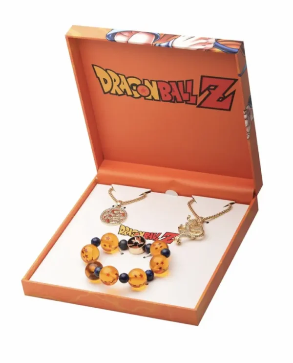 Dragon Ball Z Jewelry Set Bracelet Goku Pendant Shenron JE06062042