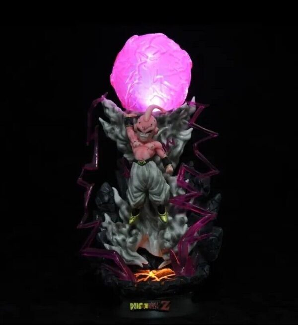 Dragon Ball Z Kid Majin Buu Statue Figure w LED Lamp Collectible Toys For Kids LA10062120