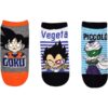 Dragon Ball Z Low Cut Socks 3 Pack SO06062045