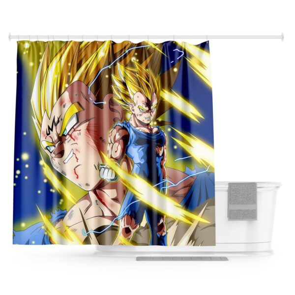 Dragon Ball Z Majin Vegeta Shower Curtain SC10062107