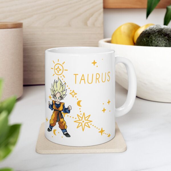 Dragon Ball Z Mug Zodiac Mugs Taurus Mug Coffee Mug Tea Mug MG06062293