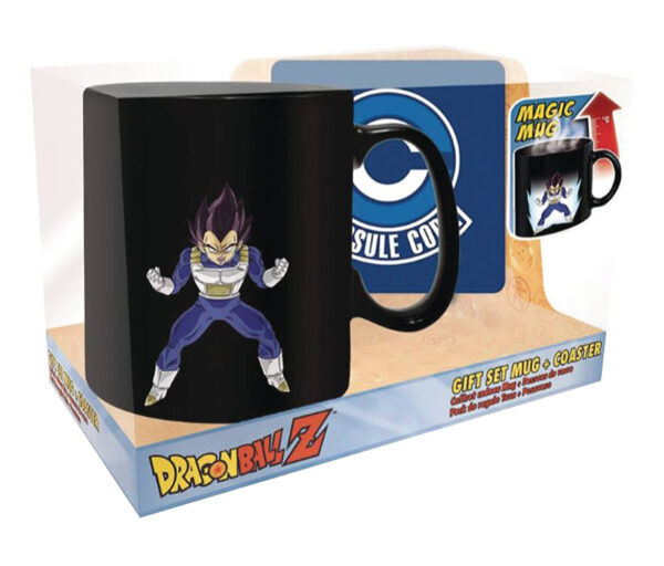 Dragon Ball Z Mug and Coaster Set Vegeta Magic Westfield Collection MG06062385