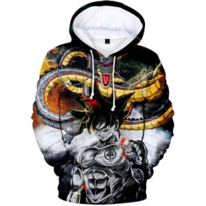 Dragon Ball Z Pocket Hooded Sweatshirts Goku 3D Print SW11062030