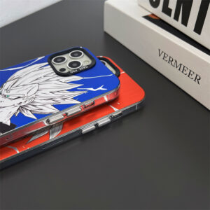 Dragon Ball Z Silver Electroplate Phone Case for iPhone 14 PC06062333