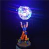 Dragon Ball Z Son Goku Action Figures Creative DIY Lamp Figure DBZ Strength Bombs LED Bedroom Decorative Collection Toys Gift LA10062026