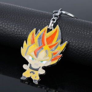 Dragon Ball Z Son Goku Super Saiyan Cosplay Model Keychain KC07062463