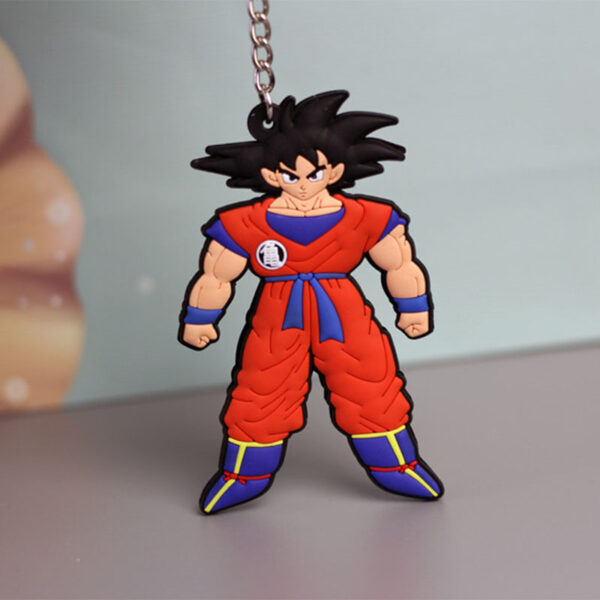 Dragon Ball Z Son Goku Vegeta Super Saiyan Bulma Keychain KC07062209